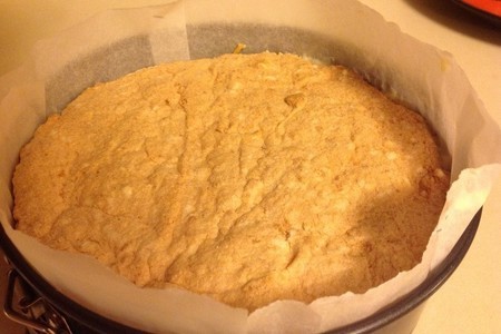 Смородиновый торт с рисовым кремом: шаг 4