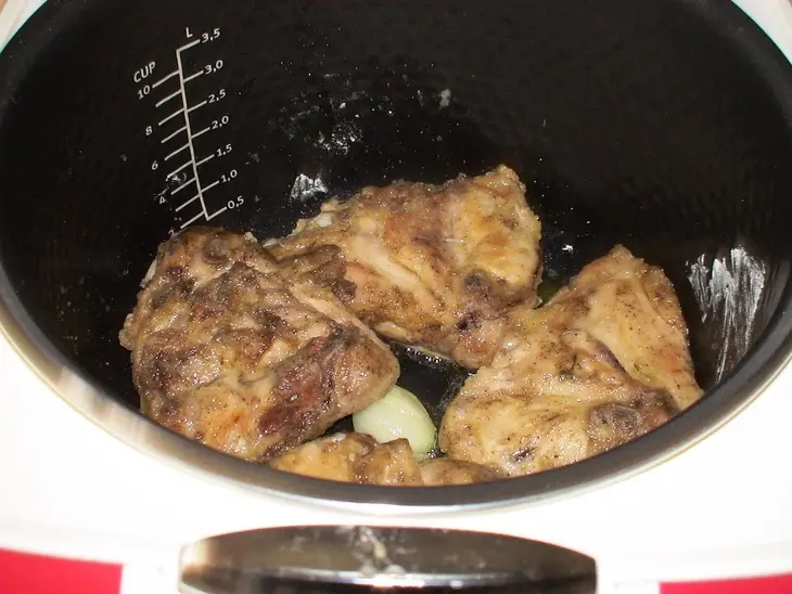 Овощное рагу с куриными бедрышками ( тест-драйв): шаг 1