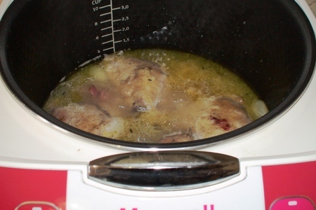 Овощное рагу с куриными бедрышками ( тест-драйв): шаг 3