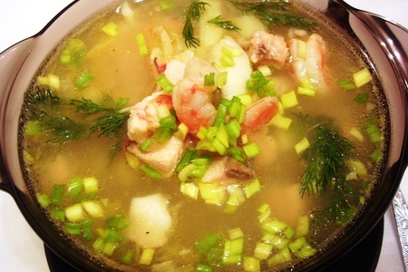 Перуанский острый  рыбный суп: шаг 5