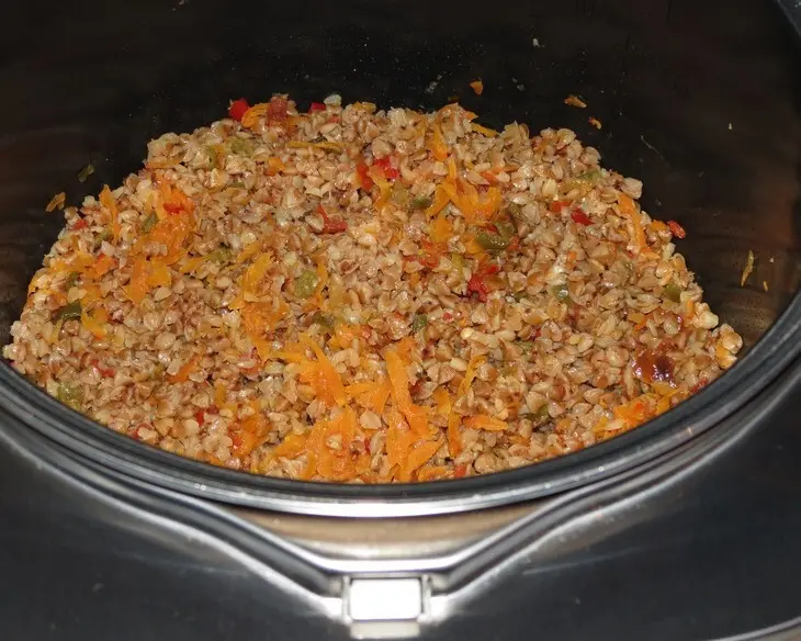 Гречневая каша с овощами (тест-драйв): шаг 7