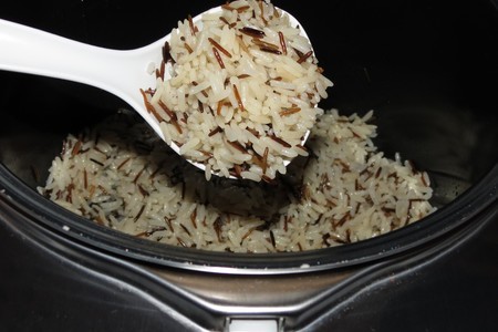 Рис с зеленью и кедровыми орешками (тест-драйв): шаг 5