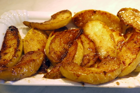 Печеночно-грибной паштет а ля crème brûlée с карамелизированными яблоками: шаг 6