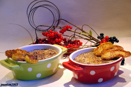 Печеночно-грибной паштет а ля crème brûlée с карамелизированными яблоками: шаг 9