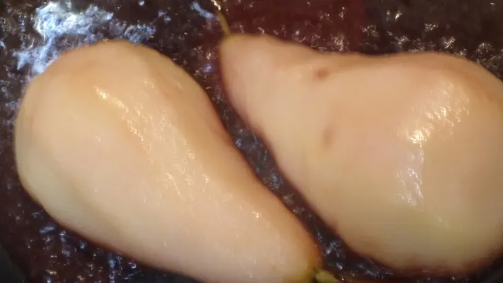 Десерт "пьяная груша" ( я+серж маркович=груша! пикантная пьяная груша!) - рецепт.: шаг 3