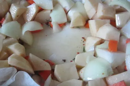 Кабан запеченный с овощами ("я + серж маркович=..": шаг 8