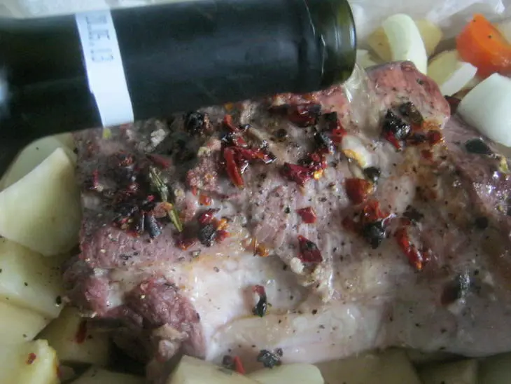 Кабан запеченный с овощами ("я + серж маркович=..": шаг 10