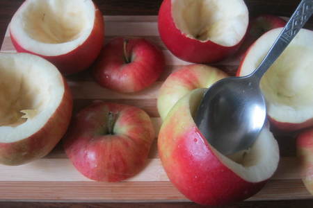 Яблоки фаршированные творогом и цукатами (тест-драйв): шаг 3
