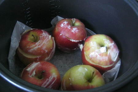 Яблоки фаршированные творогом и цукатами (тест-драйв): шаг 8