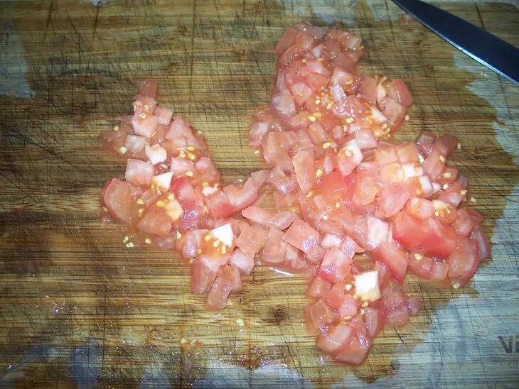 Томатный суп с куриными печенками: шаг 4