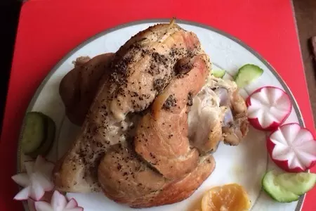 Рулька копчёная: шаг 3
