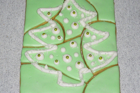 Имбирное печенье-пазл для маленьких любителей новогодних сладостей: шаг 8