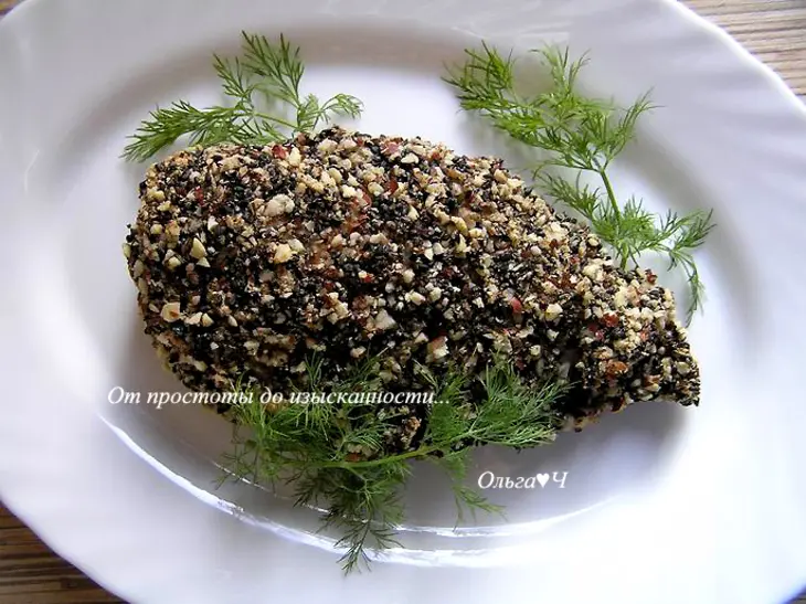Куриные грудки в ореховой панировке с кунжутом: шаг 5