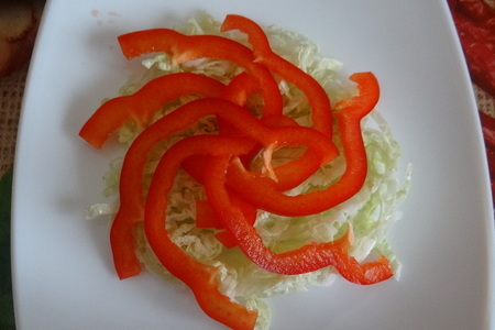 Лёгкий салатик в средиземноморском стиле: шаг 2