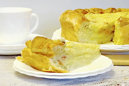 Апулийский картофельный пирог / torta di patate alla pugliese: шаг 8