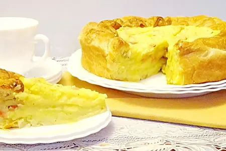 Апулийский картофельный пирог / torta di patate alla pugliese: шаг 9