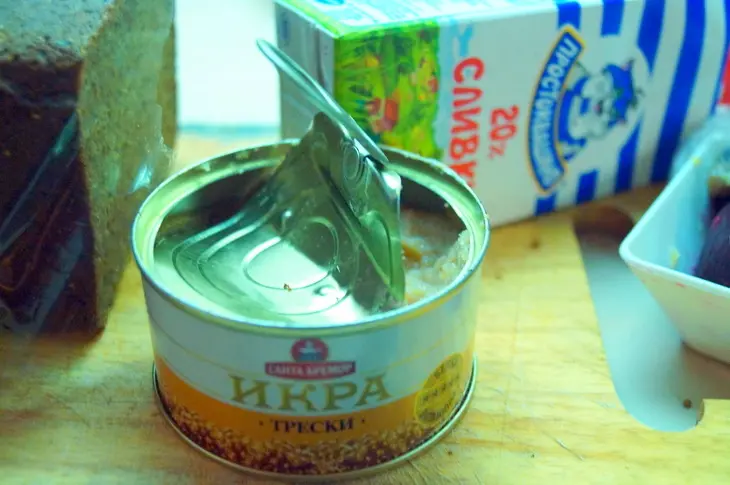 Карпаччо из печёной свеклы с икорной панна коттой. для именинницы светочки swet1.: шаг 1