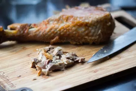 Салат с индейкой и грейпфрутом: шаг 3