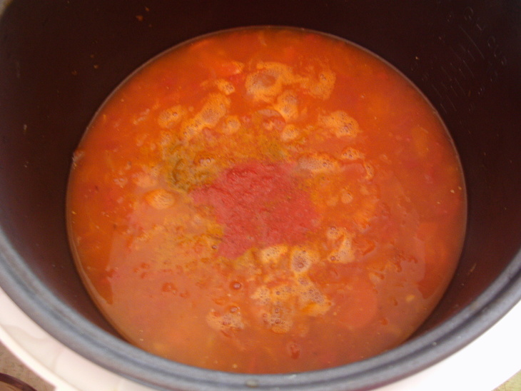 Суп-пюре с папайей «оранжевое настроение»: шаг 3