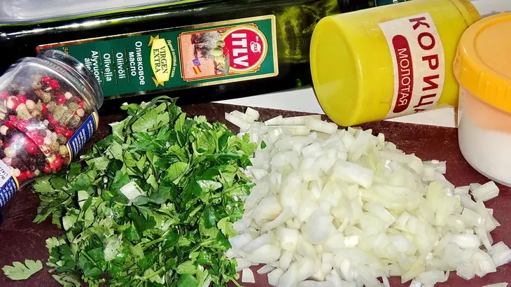 Суп из бараньего гороха с курицей / shourabit djaj mah hommous: шаг 2