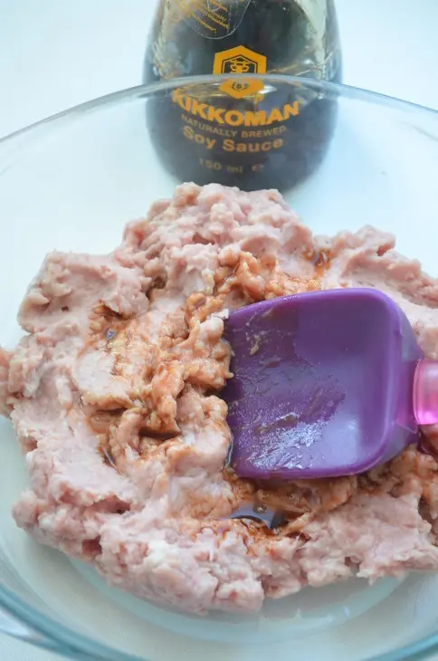 Новогодние мясные "ёлочки" с сыром: шаг 1