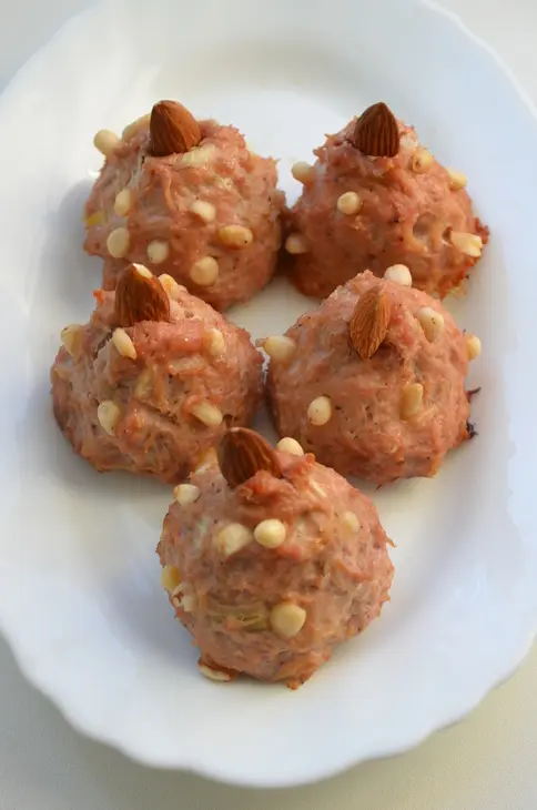 Новогодние мясные "ёлочки" с сыром: шаг 7