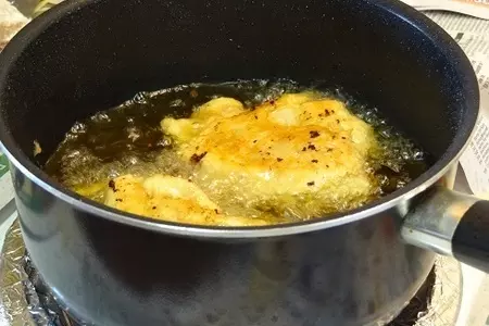Махи-махи под пивным кляром: шаг 6