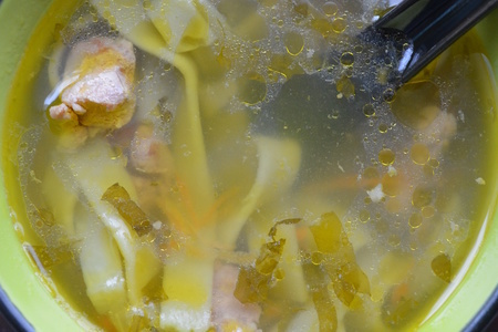 Суп со щавелем в мультиварке: шаг 8