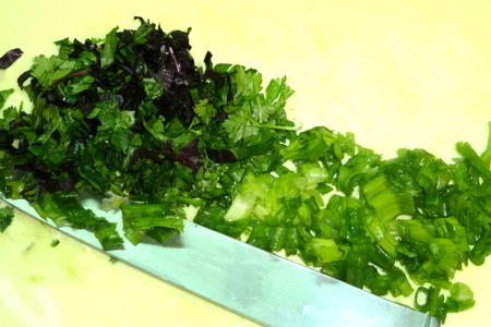 Салат мясной с овощами "для тонкой талии и новогодней ночи": шаг 3