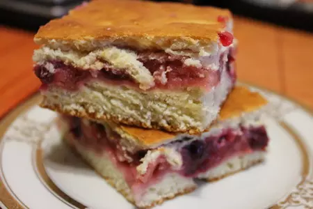 Пирог с яблоками и клюквой: шаг 9