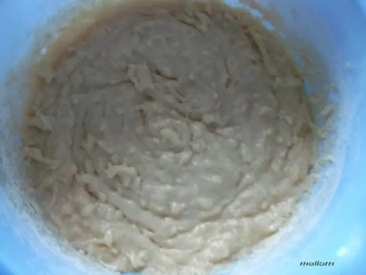 Йогуртовые кексы с яблоком и клюквой: шаг 5