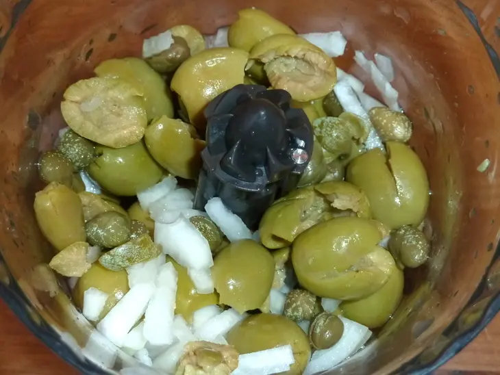Паштет из оливок: шаг 3