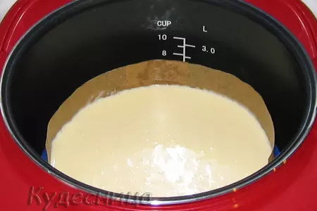 Чизкейк с курагой и абрикосвым джемом: шаг 8