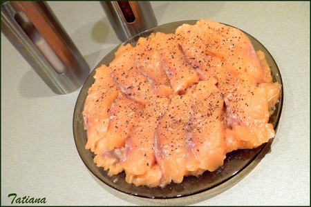 Лазанья с лососем и шпинатом в мультиварке ( тест-драйв ): шаг 4