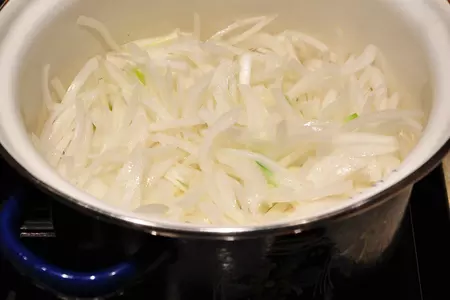 Луковый конфитюр с апельсиновым соком: шаг 4