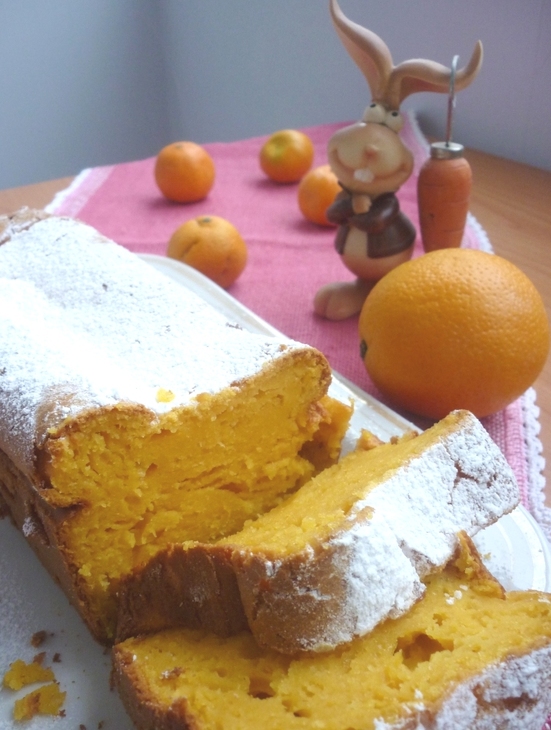 Апельсиновый кекс с морковкой " с наступающим, мой дорогой кулинар!": шаг 6
