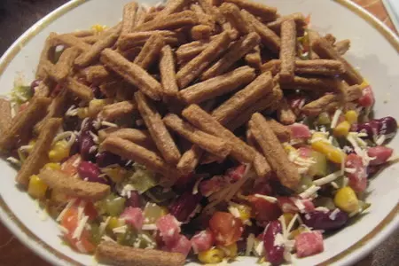 Салат  "вкуснятина": шаг 8