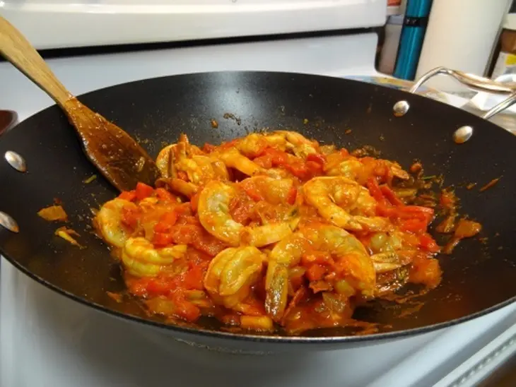 Вкусные, ароматные креветки: шаг 5