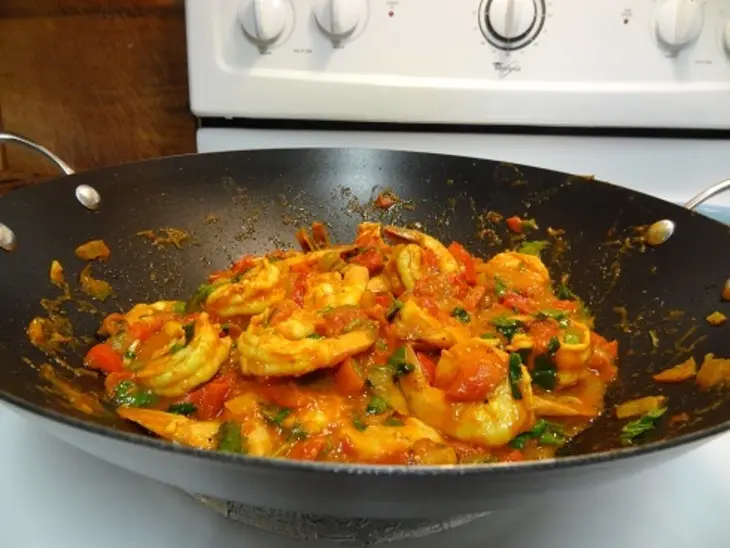 Вкусные, ароматные креветки: шаг 6