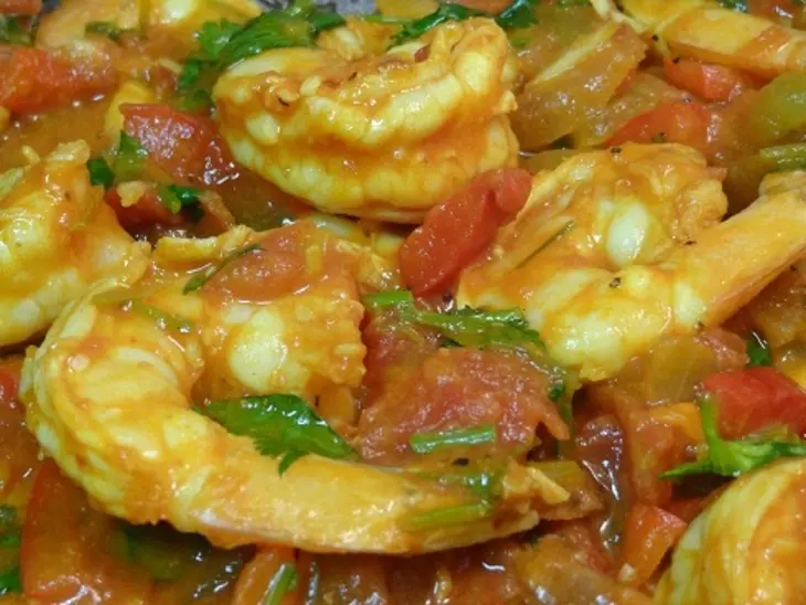 Вкусные, ароматные креветки: шаг 7