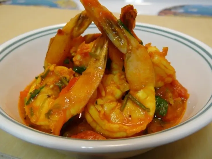 Вкусные, ароматные креветки: шаг 8