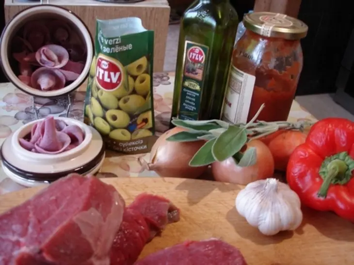 Сappellacci dei brigante или шляпы разбойников с мясным рагу.: шаг 6