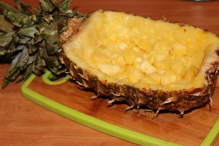 Стир-фрай в ананасе: шаг 8