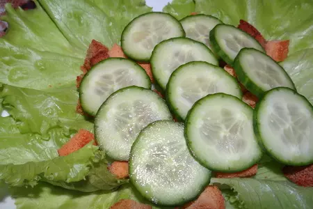 Еnsalada de мar // испанский салат с креветками: шаг 4