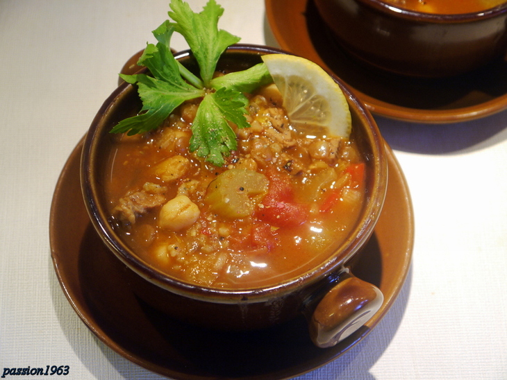 Марокканская харира (пряный нутово-чечевичный суп): шаг 6