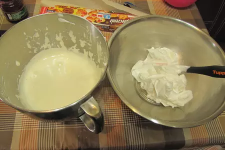Бюш с каштаном и ежевикой: шаг 1