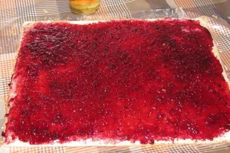 Бюш с каштаном и ежевикой: шаг 6