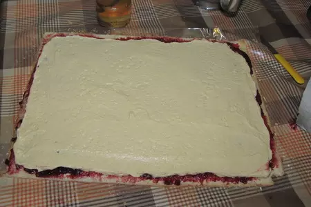 Бюш с каштаном и ежевикой: шаг 8