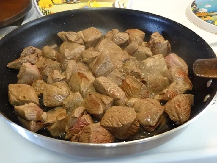 Баранина с овощами: шаг 3