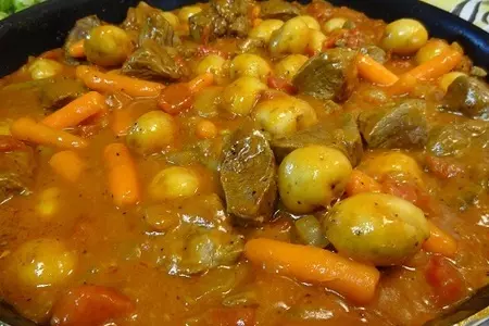 Баранина с овощами: шаг 5